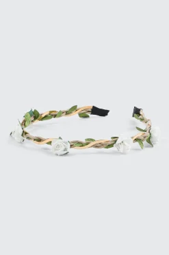 Braided Rose Headband