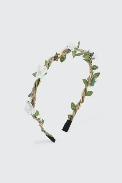 Braided Rose Headband