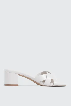 Braided Strap Heel Sandals