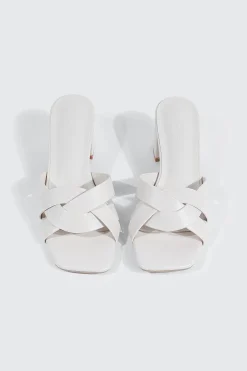 Braided Strap Heel Sandals