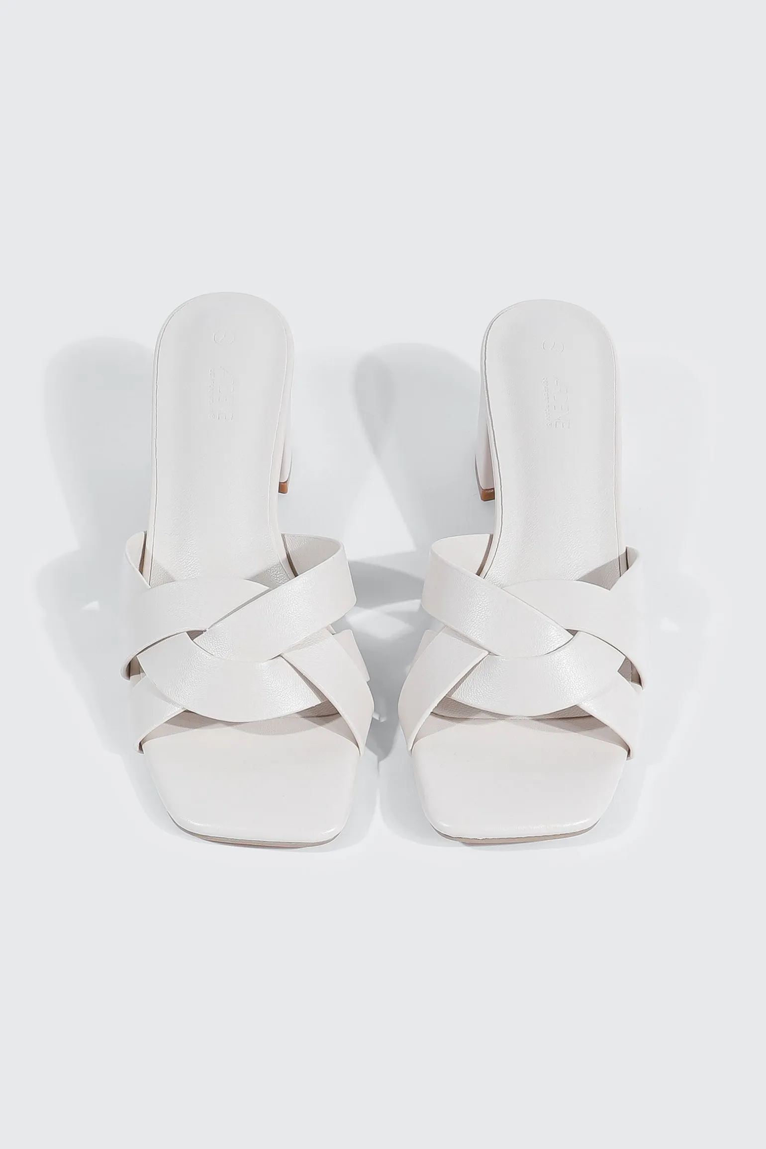 Braided Strap Heel Sandals