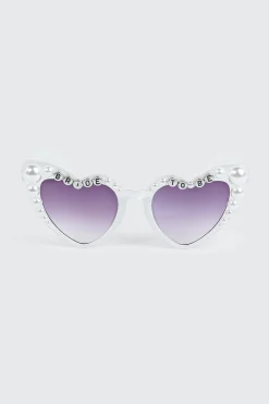 Bride To Be Heart Frame Sunglasses