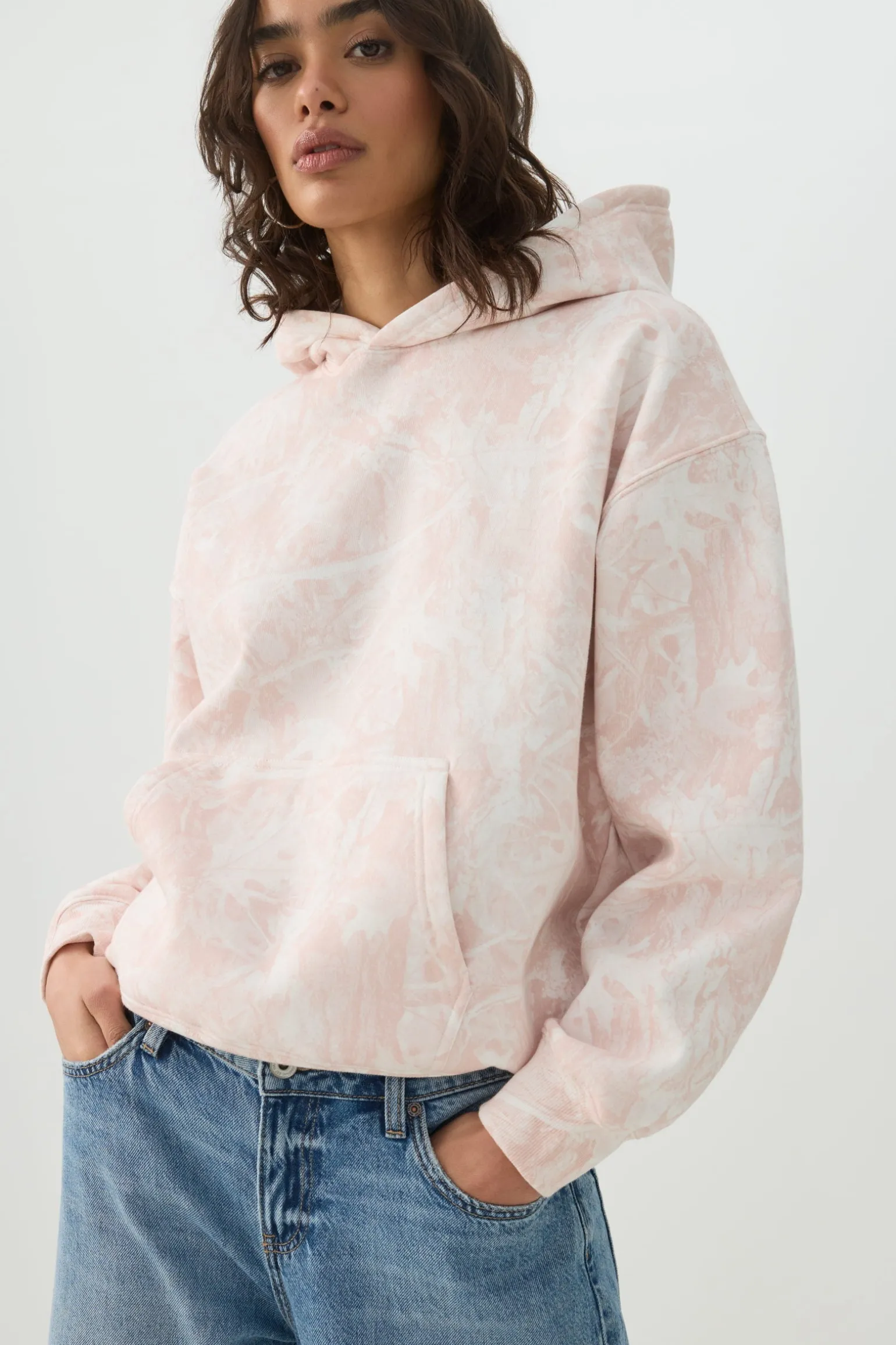 Camo Oversized Hoodie