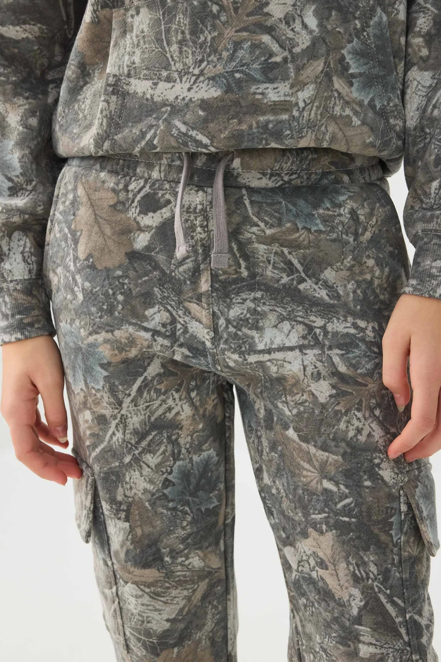 Camouflage Cargo Sweatpants