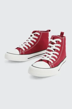 Canvas High Top Sneakers