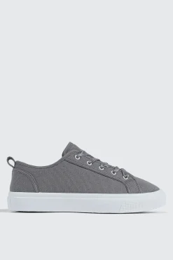 Canvas Lace Up Sneakers