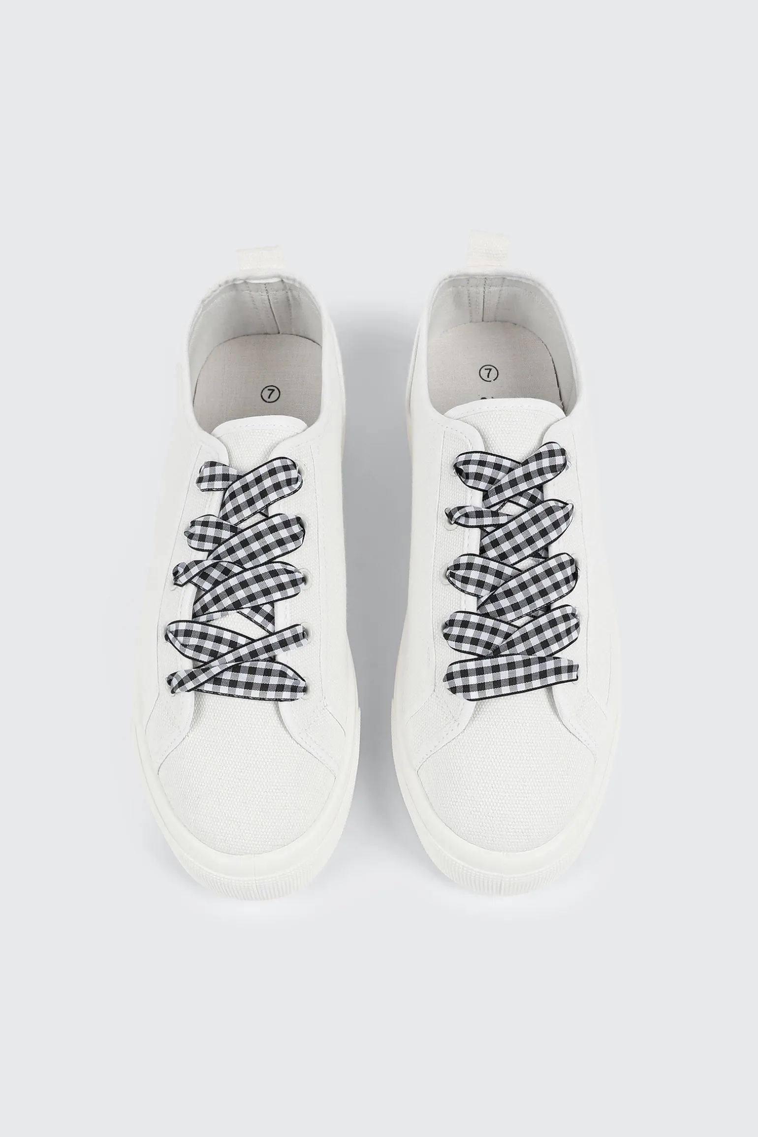 Canvas Lace Up Sneakers