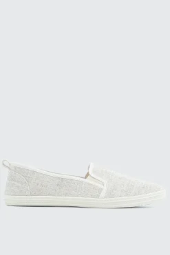 Canvas Slip On Sneakers