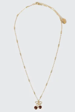 Cherry Pendant Necklace
