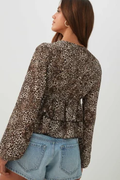 Chiffon Tie Front Top