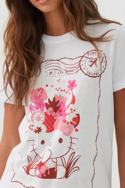 Classic Hello Kitty Print T-shirt