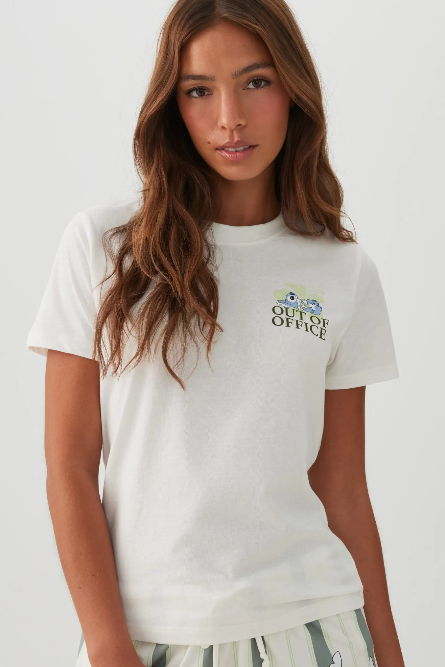 Classic Stitch Print T-shirt