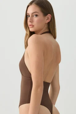 Contour Halter Bodysuit