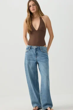 Contour Halter Bodysuit