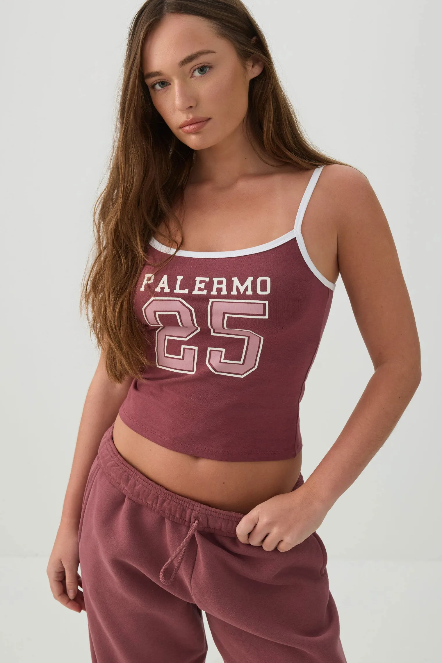 Contrast Binding Tank Top