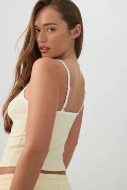 Contrast Binding Tank Top
