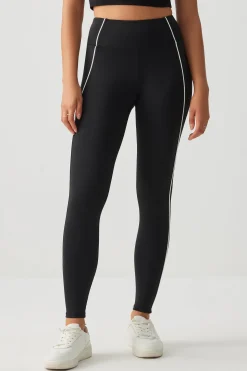 Contrast Piping Leggings