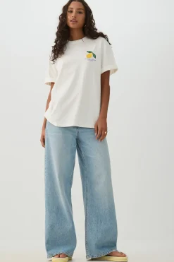 Cotton Oversized Graphic T-Shirt