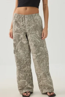 Cotton Woven Cargo Pants