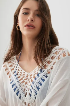 Cover Up with Crochet Detail