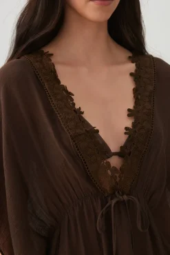 Cover Up with Floral Detail