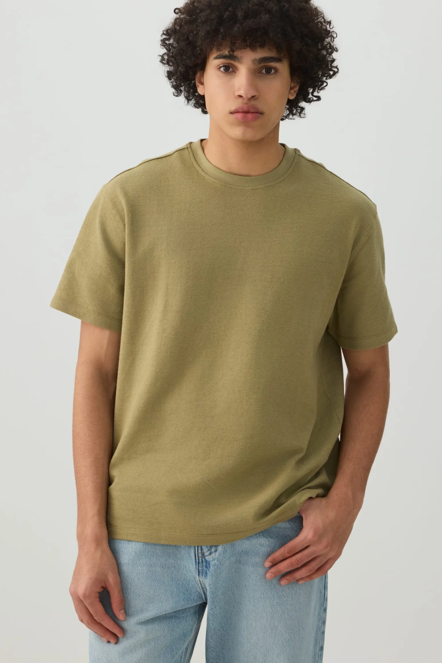 Crew Neck Boxy T-Shirt