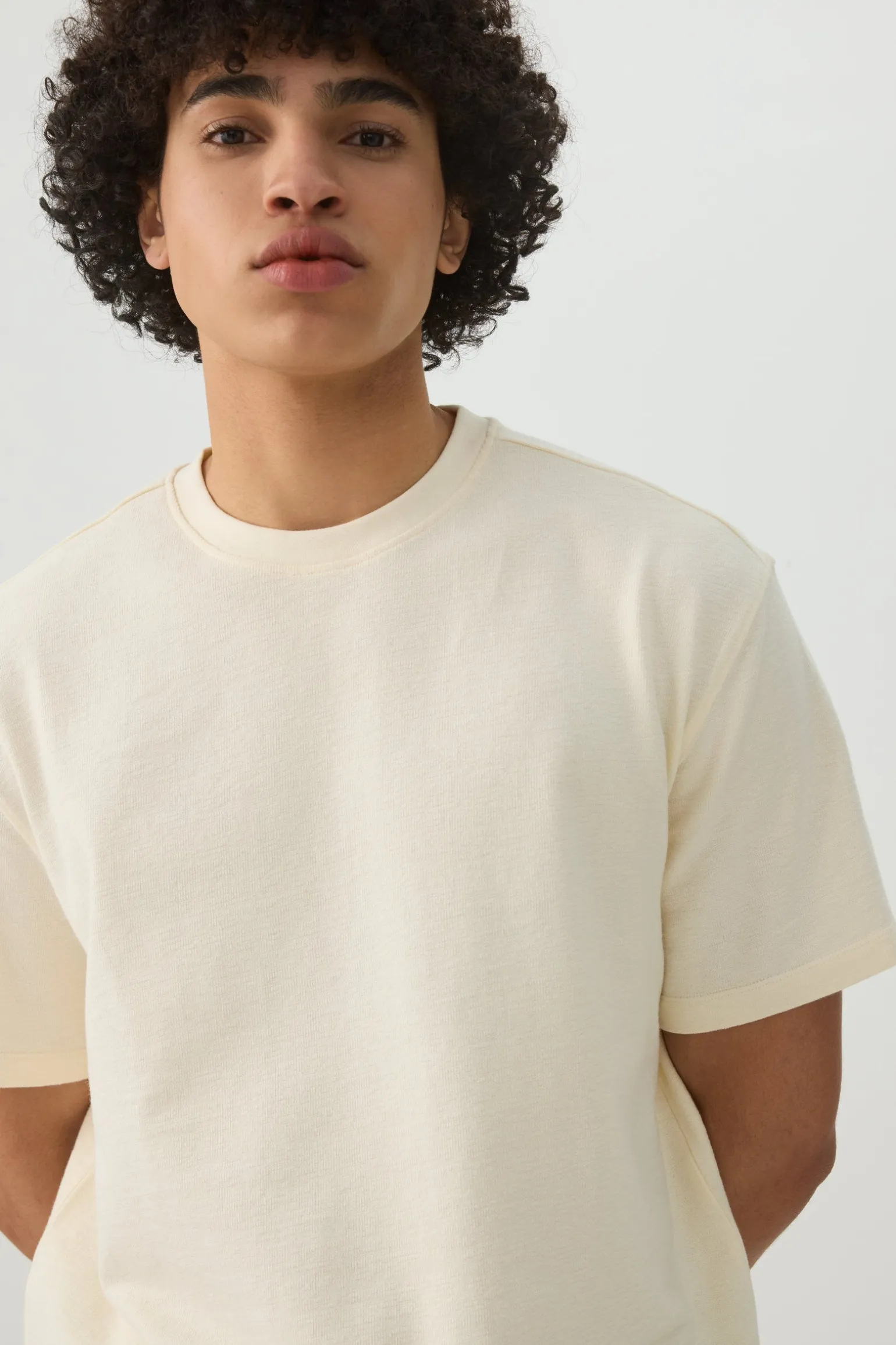 Crew Neck Boxy T-Shirt