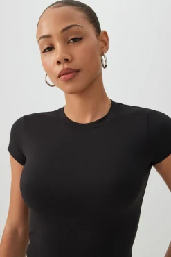 Crew Neck Crop Top