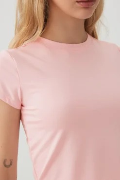 Crew Neck Crop Top