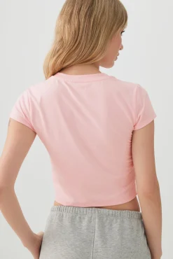 Crew Neck Crop Top