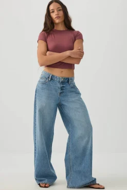 Crew Neck Crop Top