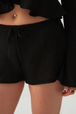 Crochet Knit Shorts