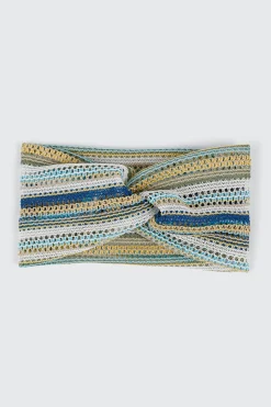Crochet Striped Headwrap
