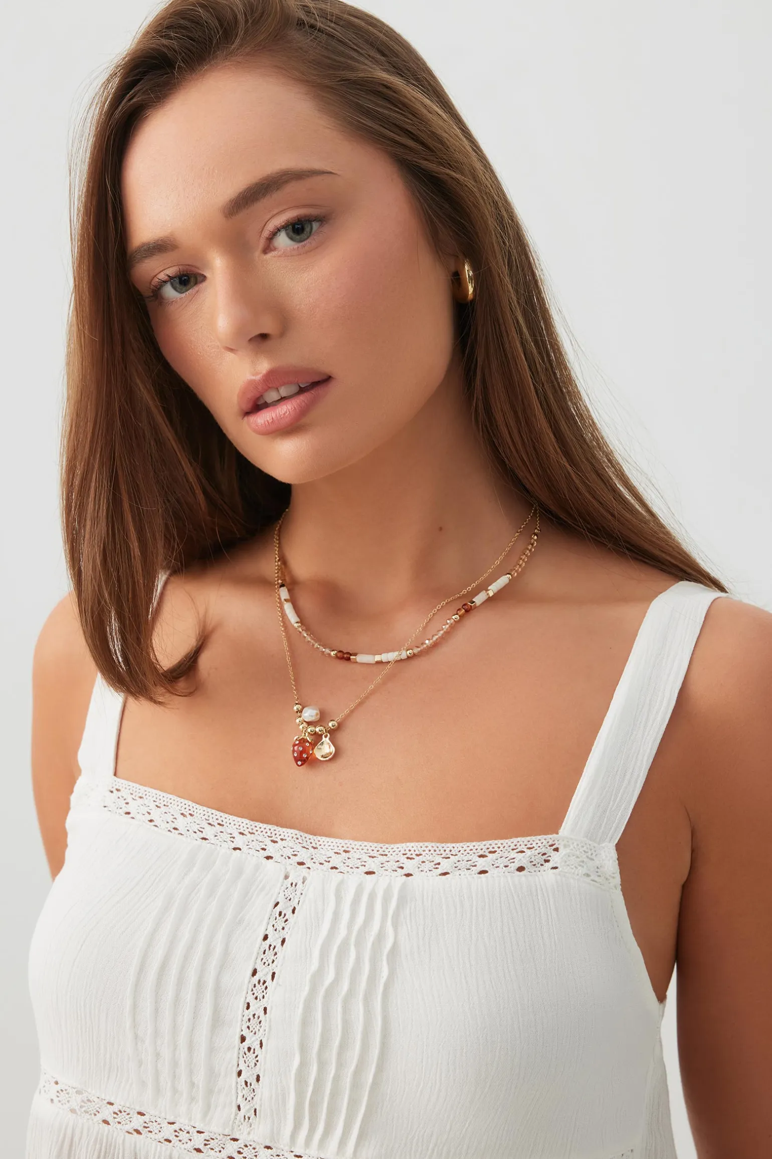 Crochet Trim Tank Top