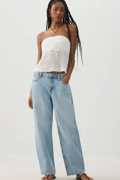 Crochet Tube Top with Built-In Bra