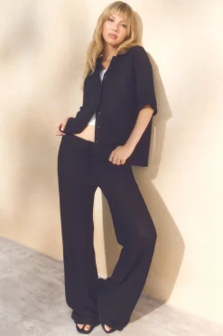 Crochet Wide Leg Pants
