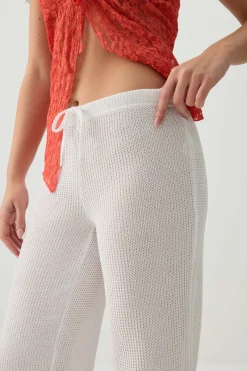 Crochet Wide Leg Pants