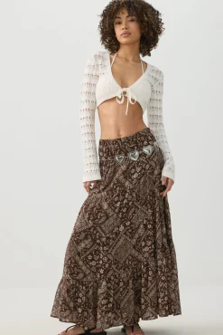 Crop Open Stitch Shrug