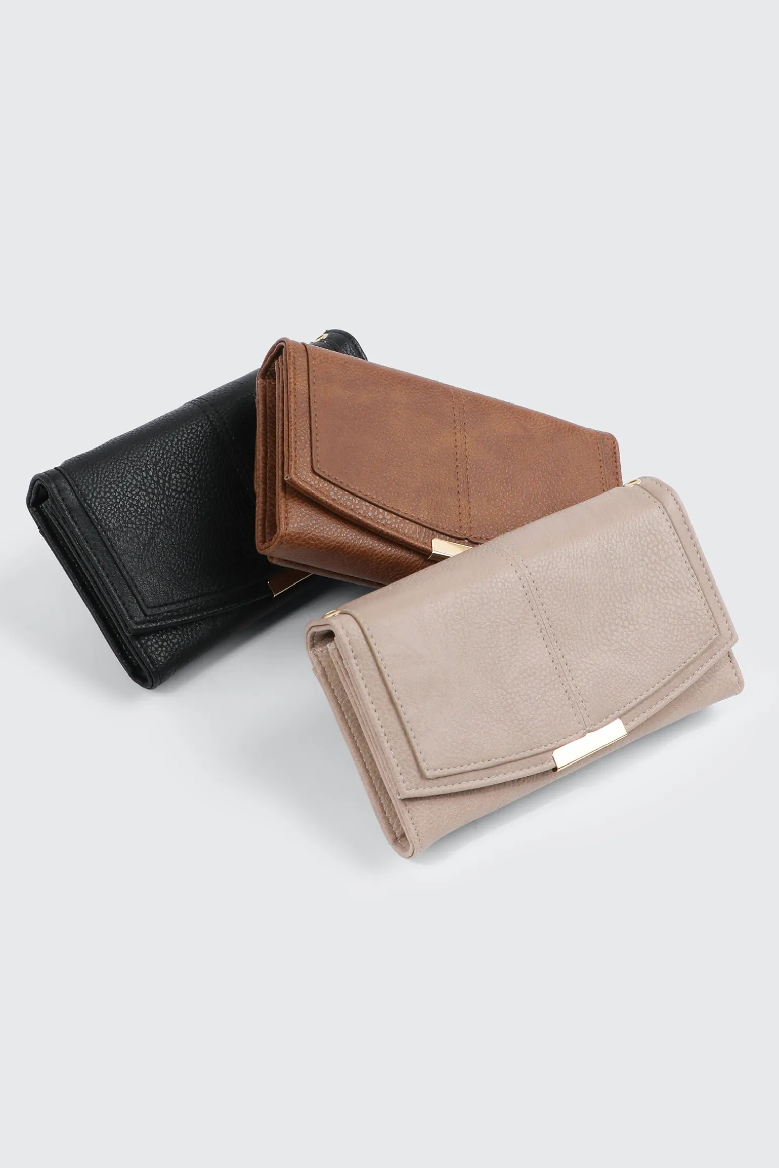 Crossbody Flap Wallet