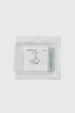 Cubic Zirconia Navel Piercing