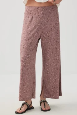 Culottes with Side Slits