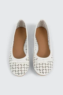 Cutout Ballet Flats