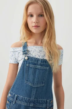 Denim Overalls
