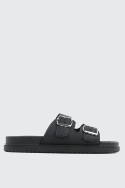 Double Band Slide Sandals