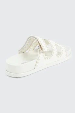 Double Band Slide Sandals