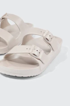 Double Band Slide Sandals