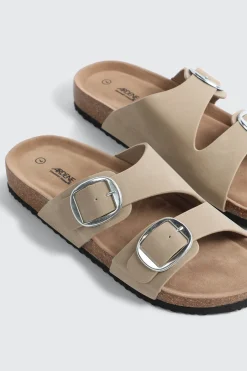 Double Buckle Sandals