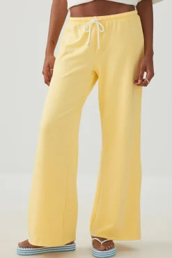 Drawstring Wide Leg Pants