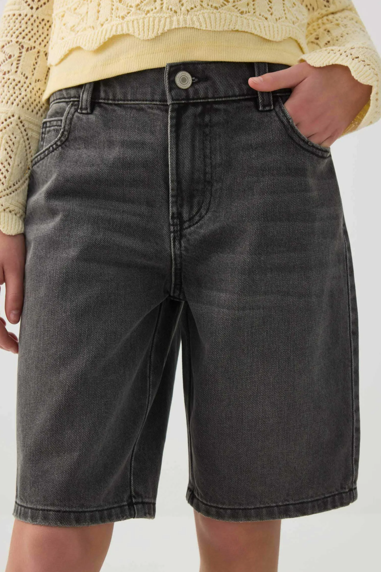 Elastic Waist Jorts