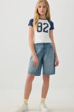 Elastic Waist Jorts